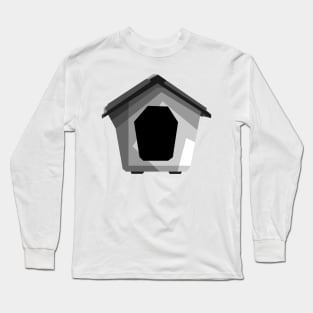 house of the dog grayscale Long Sleeve T-Shirt